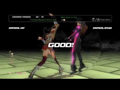 Dead Or Alive 5 Last Round - Command Training - Naotora li