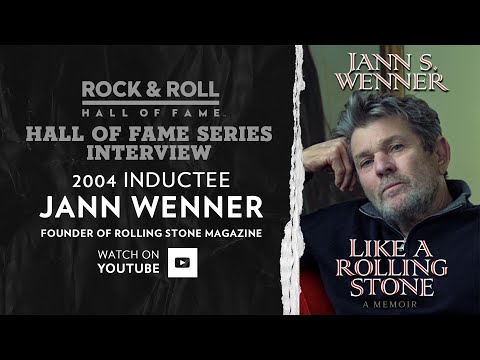 Hall of Fame Series Interview: Jann Wenner
