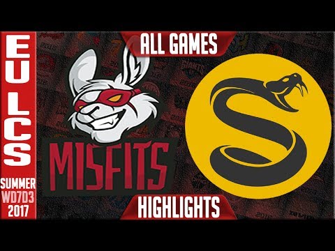 Splyce vs Misfits Highlights ALL GAMES Week 7 EU LCS Summer 2017 SPY vs MF