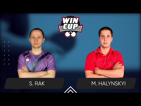 02:30 Serhii Rak - Mykola Halynskyi West 7 WIN CUP 27.08.2024 | Table Tennis WINCUP