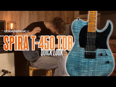 Демонстрация электрогитары Spira T-450