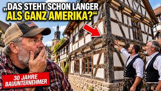 US-Bauunternehmer lachte über ein deutsches Fachwerkhaus– „Das steht schon länge