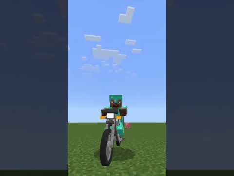 Dexter Masters Motorcycle Creation HACK in Minecraft #shorts
