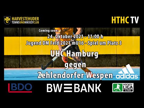 HTHC TV - Spiel um Platz 3 mU16 DM Feld 21 - 24.10.2021 - 11.00 h