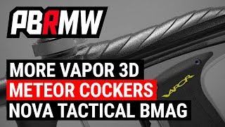 Machine Vapor 3D Update, Meteor Autococker &amp; Nova Tactical Designs TiPX Bmags - PBRMW