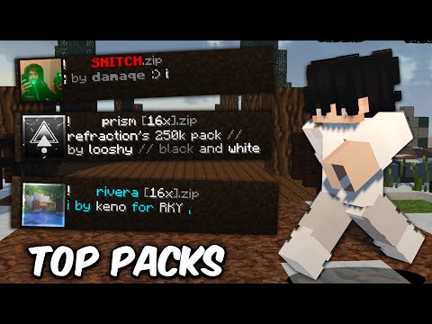 TOP 3 Bedwars/PvP Texture Packs for 16x - Boost FPS!