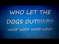 Who Let The Dogs Out Chorus