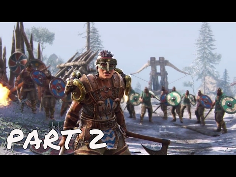 FOR HONOR - gameplay walkthrough part 2 Siv (Viking Campaign)