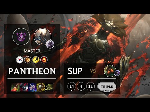 Pantheon Support vs Nautilus - KR Master Patch 10.13
