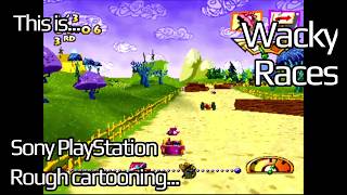 This is Wacky Races for the Sony PlayStation