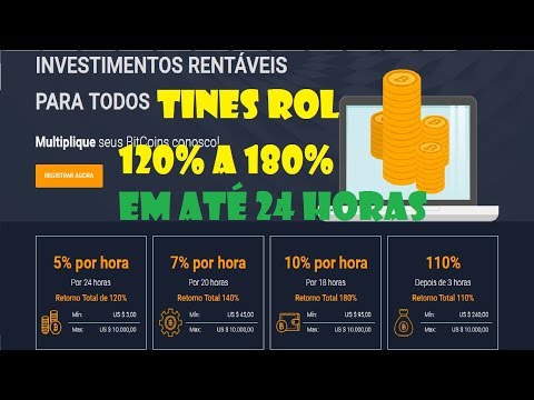 "SAIU" TINES ROL - 120% a 180% em até 24 horas+Prova de Pagamento ao Vivo