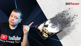 How To Completely Wipe Drives ~ Secure Wipe Hard Drives | SSD to NIST DoD - BitRaser | Nico Knows