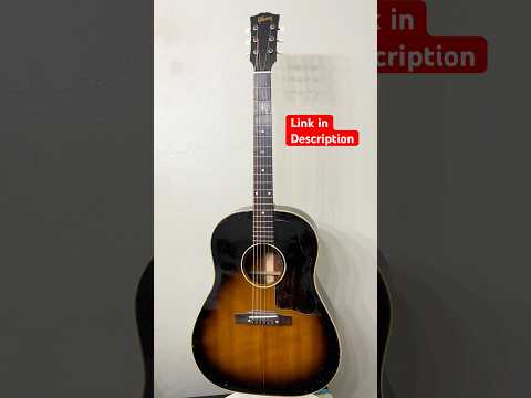 Vintage 1955 Gibson J-45 w scalloped bracing and vintage Gibson case image 15