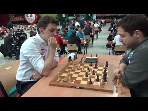 GM Duda has issue with the trapped piece...