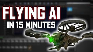 Unreal engine Flying AI tutorial (UE4 flying AI)
