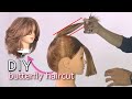 DIY Butterfly Haircut Layered Haircut Cara Potong Rambut Layer Butterfly