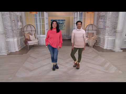 Clarks Leather Water Resistant Lace-up Outdoor Boots - Mazlyn Arctic on QVC