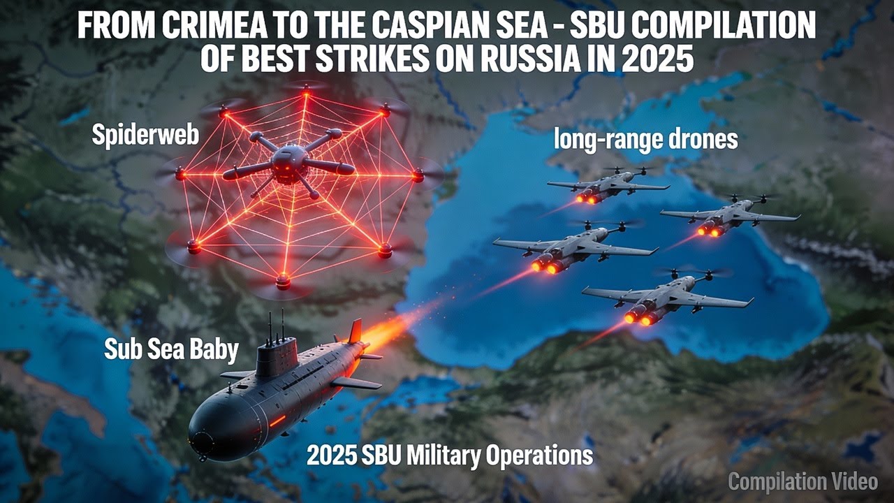 FROM CRIMEA TO THE CASPIAN SEA - SBU COMPILATION OF BEST STRIKES ON RUSSIA || 2026