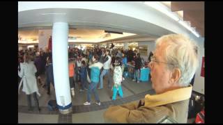 preview picture of video 'Flash Mob Iqaluit Airport'