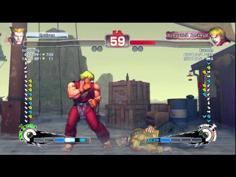 sobolong [Guile] vs. kurooh [Ken] | SSF4 AE