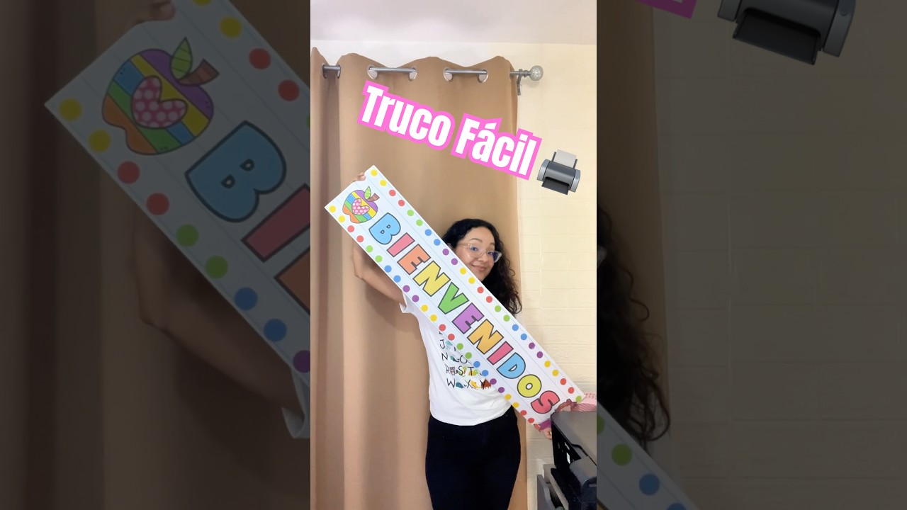 📏 Print MORE THAN 1 METER with your printer 😱 (quick trick)