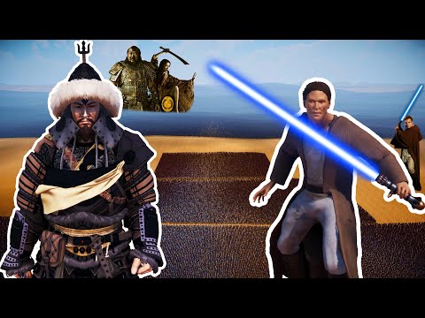 23 MILLION MONGOLIAN SOLDIERS vs 150,000 JEDI KNIGHTS | UEBS 2