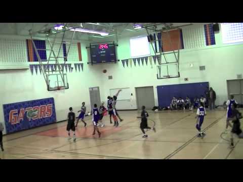 14 Yr old 6 ft Jordan Persad Point Guard EXPLODES for 37 playing U19!!