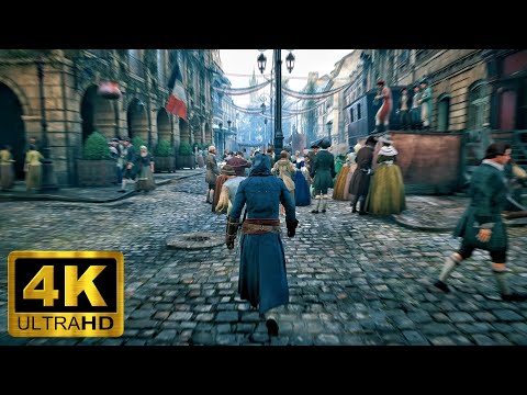 Templar Ambush | Assassin's Creed Unity Ultra UHD [ 4K 120FPS ] Gameplay