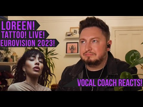 Vocal Coach Reacts! Loreen! Tattoo! Live! Eurovision 2023!