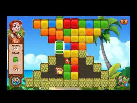 Lost Island Blast Adventure Level 343 NO BOOSTERS - A S GAMING