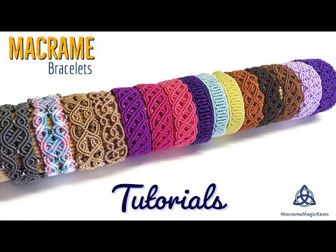 NEW Macrame Celtic Bracelet DIY Macrame Crafts