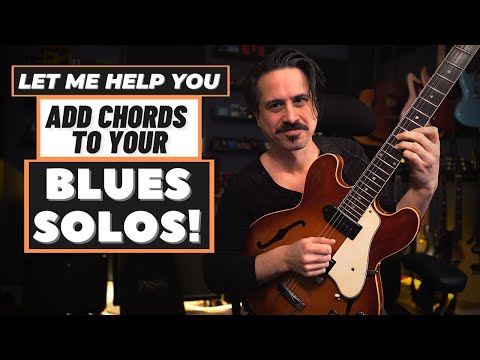 Adding Chords to Blues Solos Guitar Lesson - Call and Response for Blues!