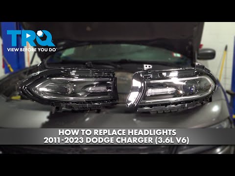 How to Replace Headlights 2011-2023 Dodge Charger 3.6L V6