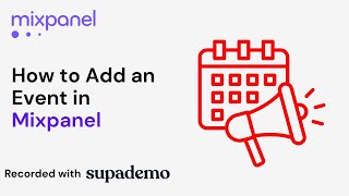 How to Add an Event in Mixpanel