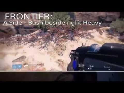 DESTINY: ALL CRUCIBLE GHOST LOCATIONS (4 Rise of Iron Maps Included)