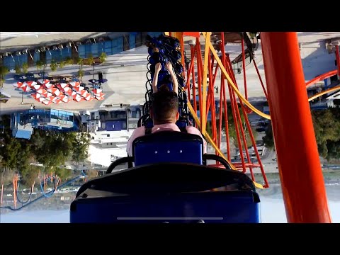 Back row point of view footage of Wonder Woman Flight of Courage