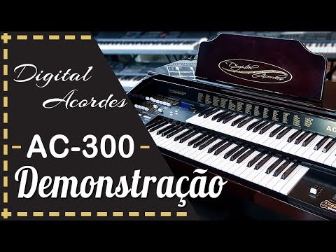 Órgão Acordes AC-300 (Demonstração)