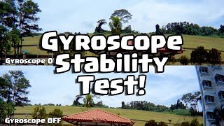 SJ9000R &quot;4K&quot; Action Camera - Part 3 Gyroscope Test