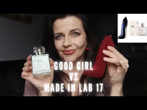 Porównanie Carolina Herrera Good Girl VS Made In Lab 17
