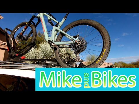 Loading your bike on a tall SUV.  The Yakima High Roller. I break it down in this video.