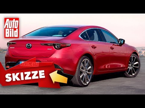Mazda6 (2021): Skizze - Neuvorstellung - Motor - Design - Infos