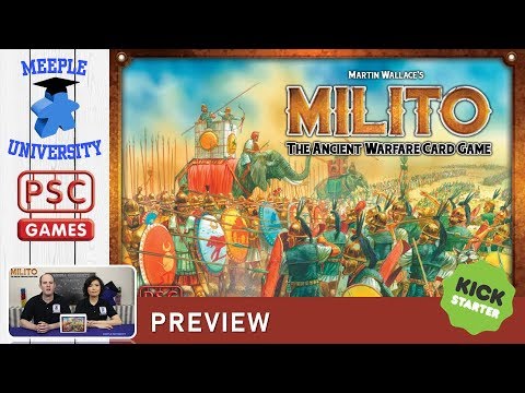 Milito Board Game – Kickstarter Preview