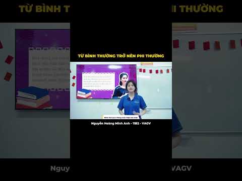 Thumbnail video – Minh Anh lớp 11, THPT Việt Anh
