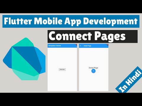 Flutter Mobile App Development Connect Pages with Navigator