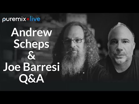 Puremix Mentors | Andrew Talks to Awesome People (Ft. Joe Barresi)