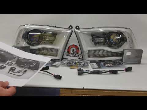 Custom Ram headlight overview