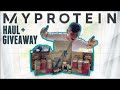 HUGE MYPROTEIN HAUL AND GIVEAWAY MAY 2020