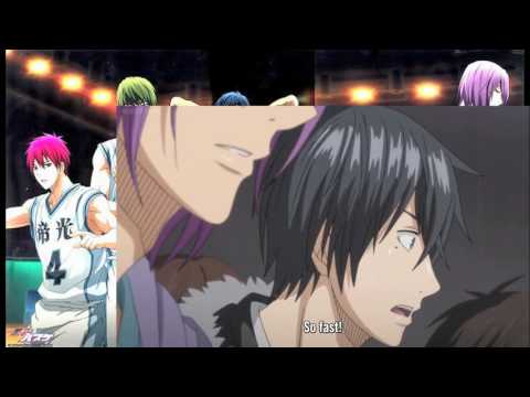 kuroko no basket kuroko and kagami vs akashi