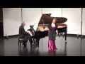 Lilia Carpinelli sings 'Caro mio ben' by Giordano ...