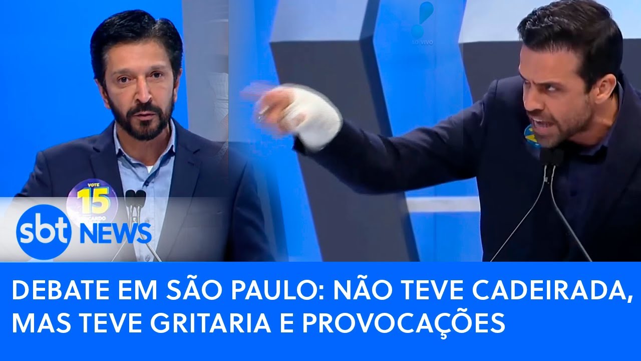 PODER EXPRESSO |  Primeiro Debate em SP pós-cadeirada tem gritaria e provocações